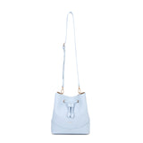 Borsa a mano da donna 100% pelle vegana PU 741-1PT-SKY BLUE Diana&co