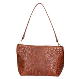 Lorelei Borsa a spalla da donna Vera pelle croco 06498-040 MARMO SCURO Gave Lux