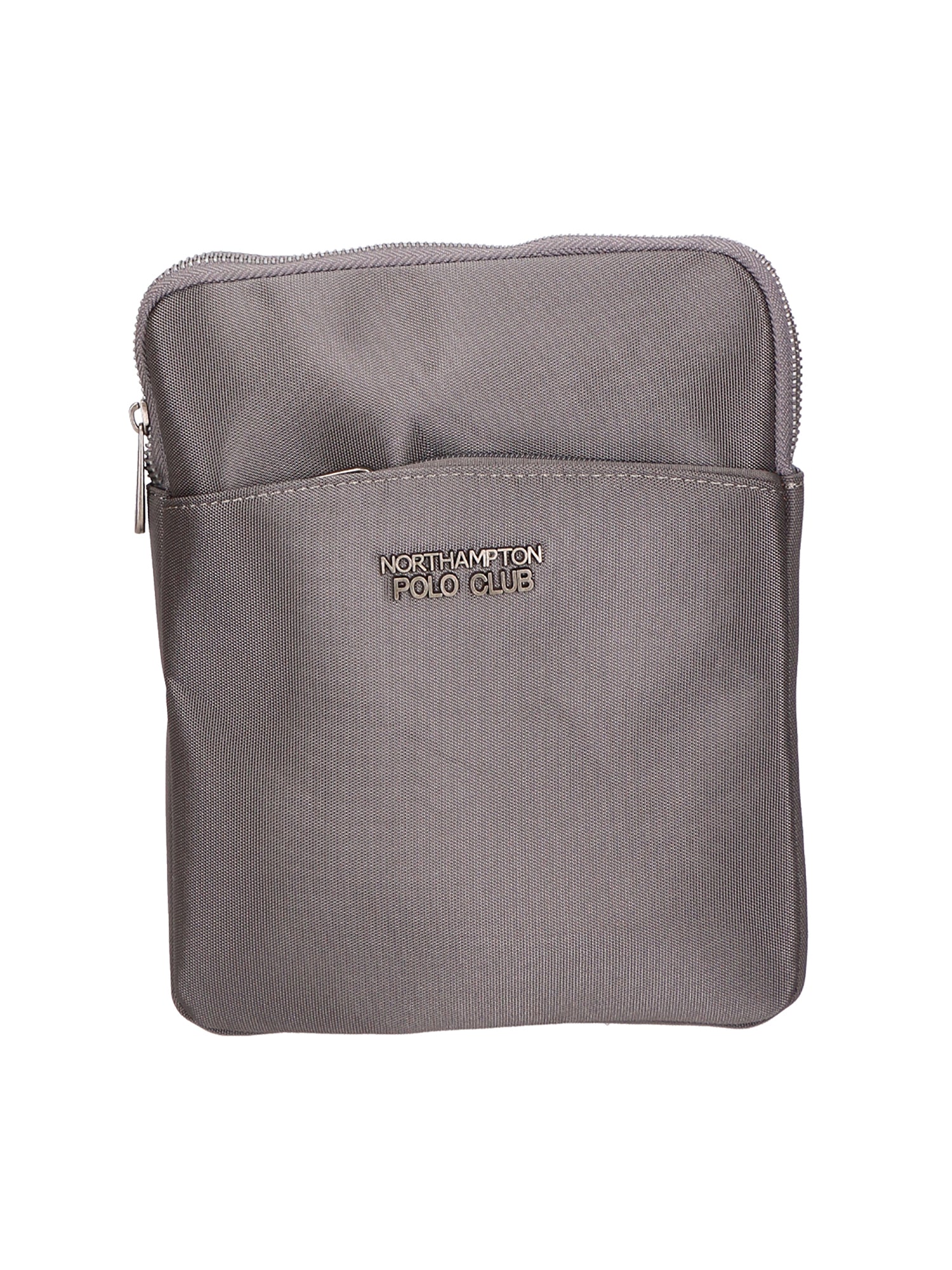 Borsa a tracolla uomo Pelle vegana + Tessuto PCL3153-GREY Northampton Polo Club
