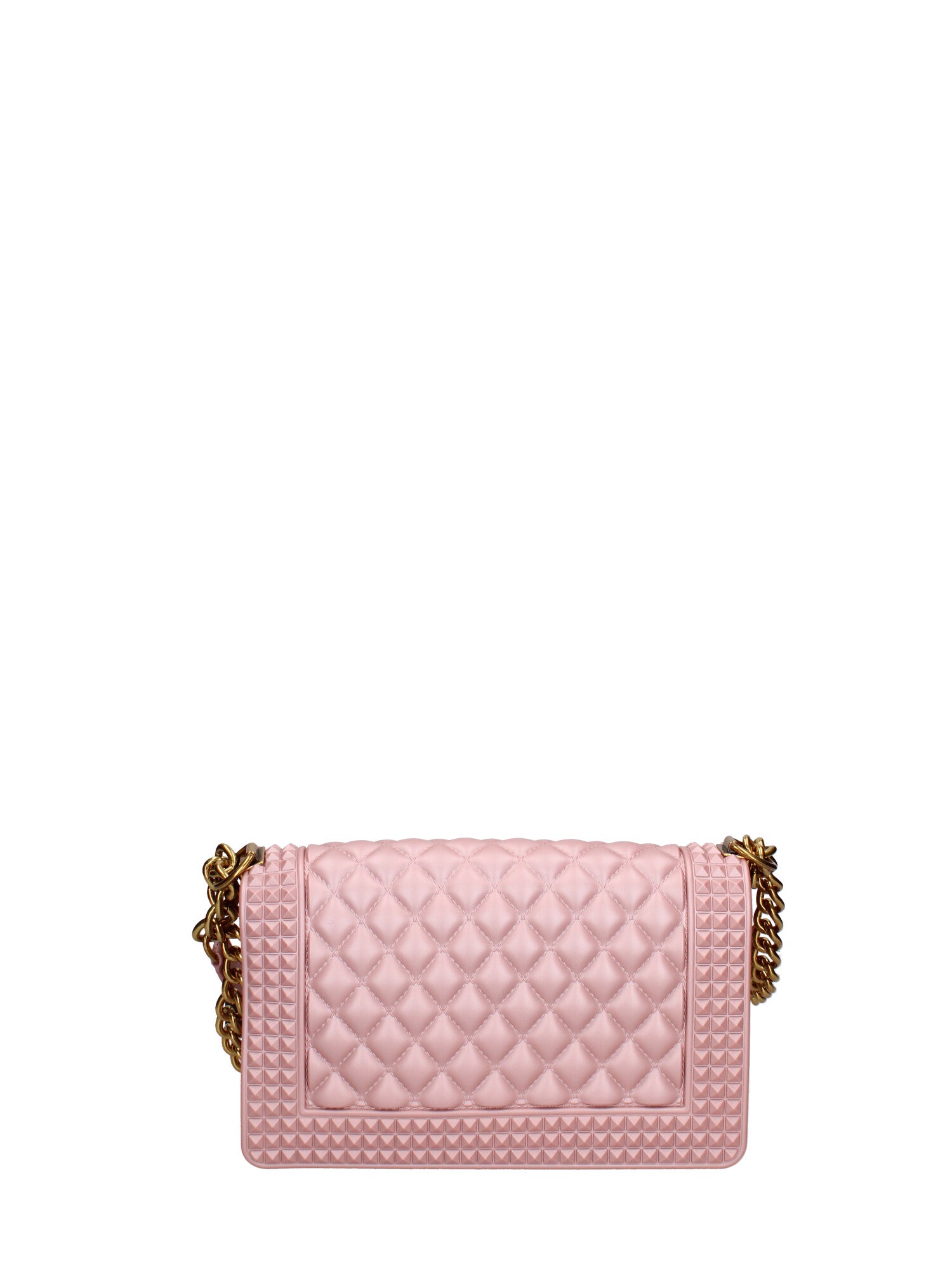 Borsa a mano donna 100% gomma FLAT PENKA M-OLD ROSE-LIGHT OTTONE Marc Ellis