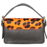 Aleide Borsa a mano da donna Vera pelle 04858-LEO G ARANCIONE Gave Lux