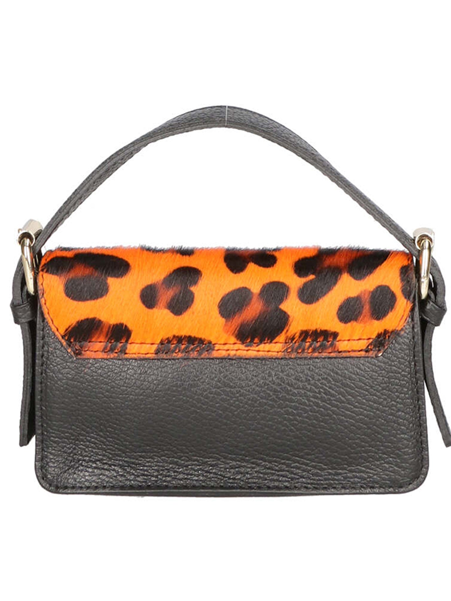 Aleide Borsa a mano da donna Vera pelle 04858-LEO G ARANCIONE Gave Lux