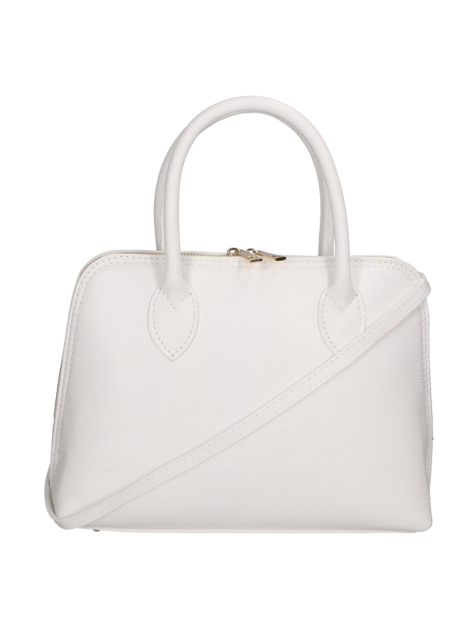 Kloe Borsa a mano da donna 100% pelle 3349-BIANCO Gave Lux