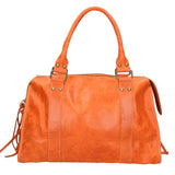 Elara Borsa a spalla da donna Vera pelle 06090-ARANCIONE Gave Lux