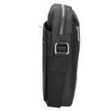 Borsa a tracolla uomo 100% PU Leather PCL3015-BLACK Northampton Polo Club