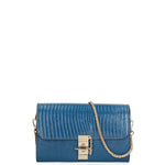 Borsa a tracolla da donna Vera pelle 00734-D33 OTTANIO Viola Castellani