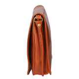 Fiamma Borsa a tracolla da donna Vera pelle 9109-CUOIO Gave Lux