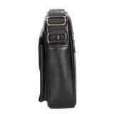 Borsa a tracolla uomo in pelle PU Casual PCL3083-BLACK Northampton Polo Club