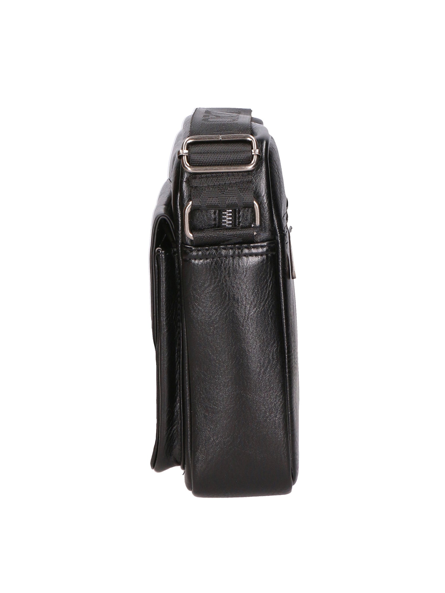 Borsa a tracolla uomo in pelle PU Casual PCL3083-BLACK Northampton Polo Club