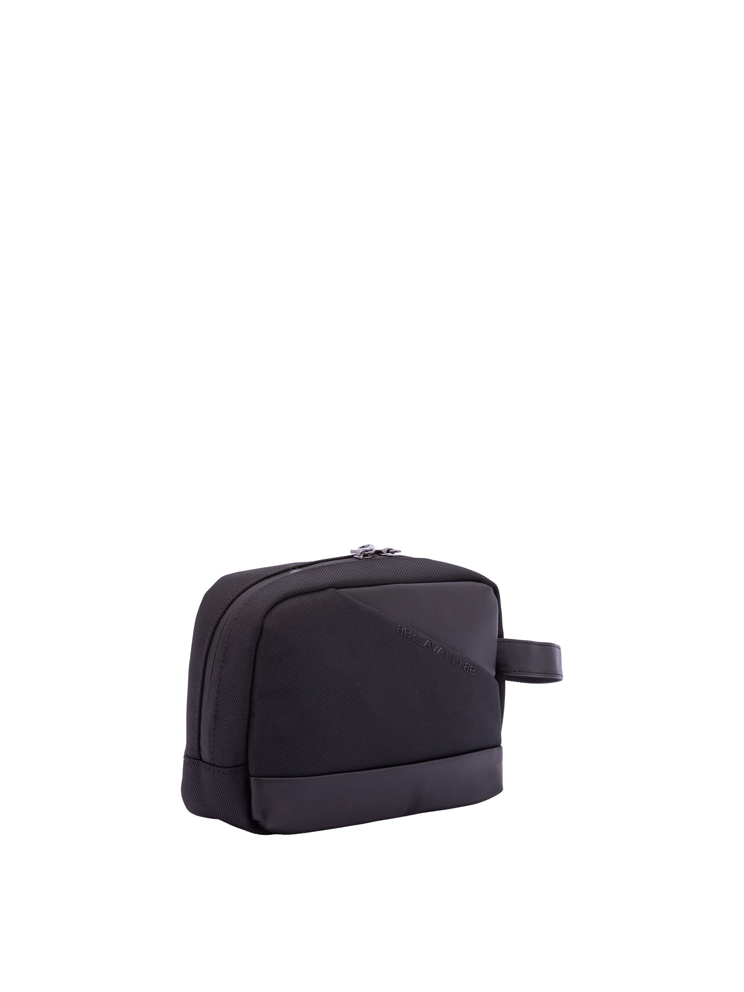 Pochette da uomo in poliestere Casual BC1458-NERO B Cavalli