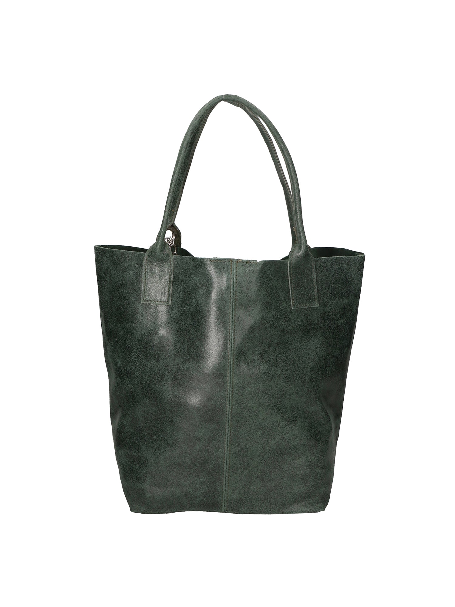 Althea Borsa a mano da donna Vera pelle 5190-017 VERDE BOTTIGLIA Gave Lux
