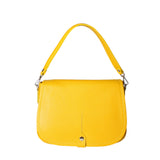 Sabina Borsa a spalla da donna Vera pelle 07139-D04 GIALLO Viola Castellani