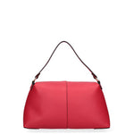 Borsa a spalla da donna Vera pelle 07154-D58 ROSSO FUOCO Roberta Rossi