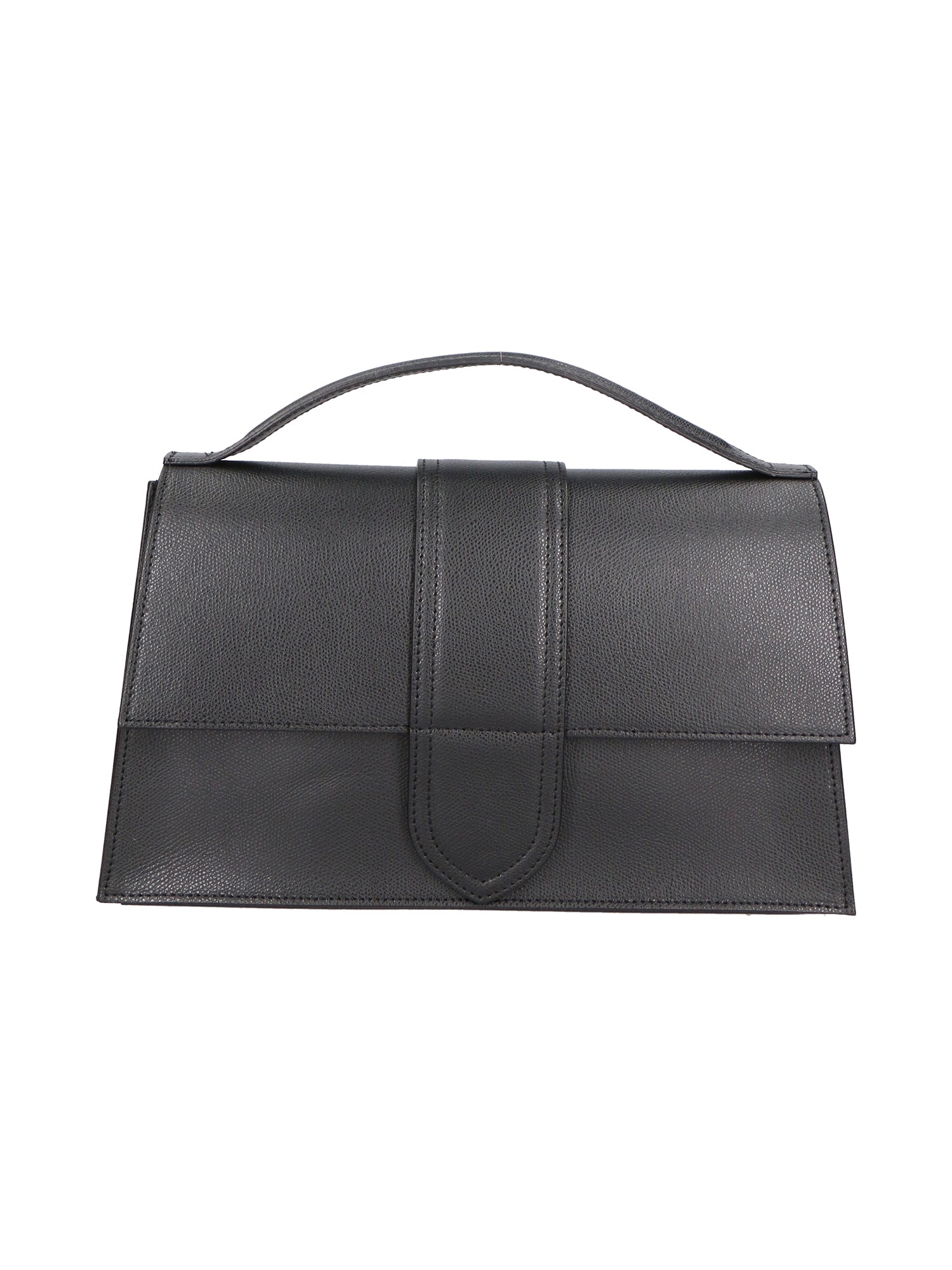 Lina Borsa a mano da donna Vera pelle 06517-NERO Gave Lux
