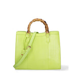 Borsa a spalla da donna Ecopelle vegana DC3333-3-LIME Diana&co