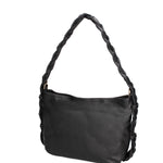 Isara Borsa a spalla da donna Vera pelle 07170-NERO BLACK Gave Lux