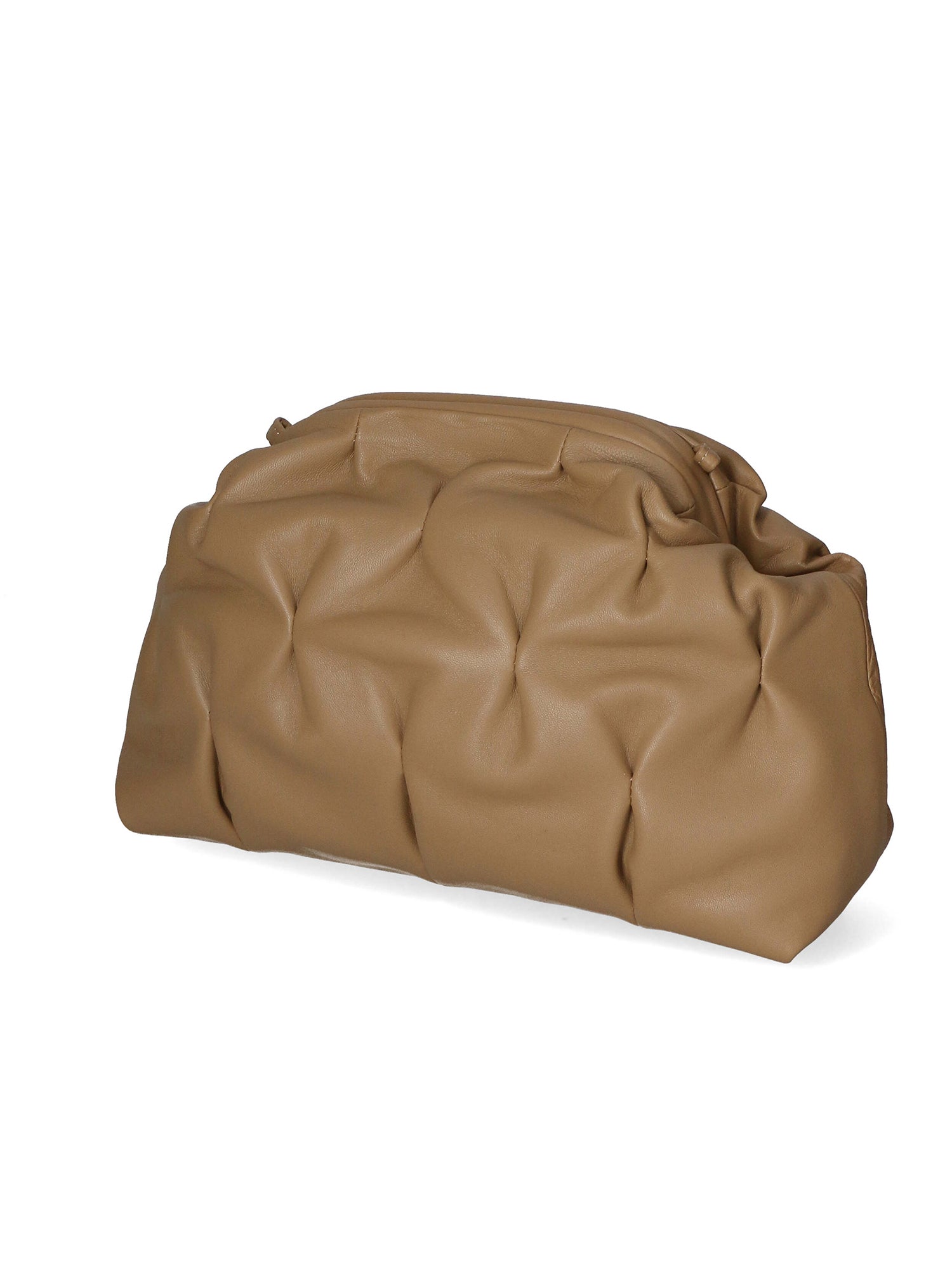 Soleil Borsa a mano da donna Vera pelle 04798-S05 TAUPE CHIARO Gave Lux