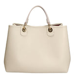 Azurite Borsa a mano da donna 100% pelle 06105-D57 MARMO Gave Lux