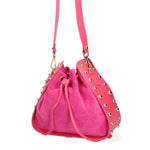 Ravello Borsa a spalla da donna Vera pelle 8977-FUXIA Gave Lux