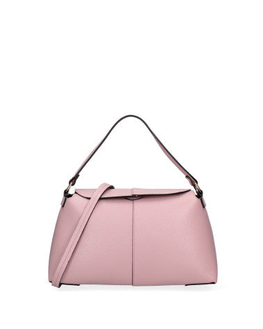 Borsa a spalla da donna Vera pelle 07154-D56 PINK Roberta Rossi