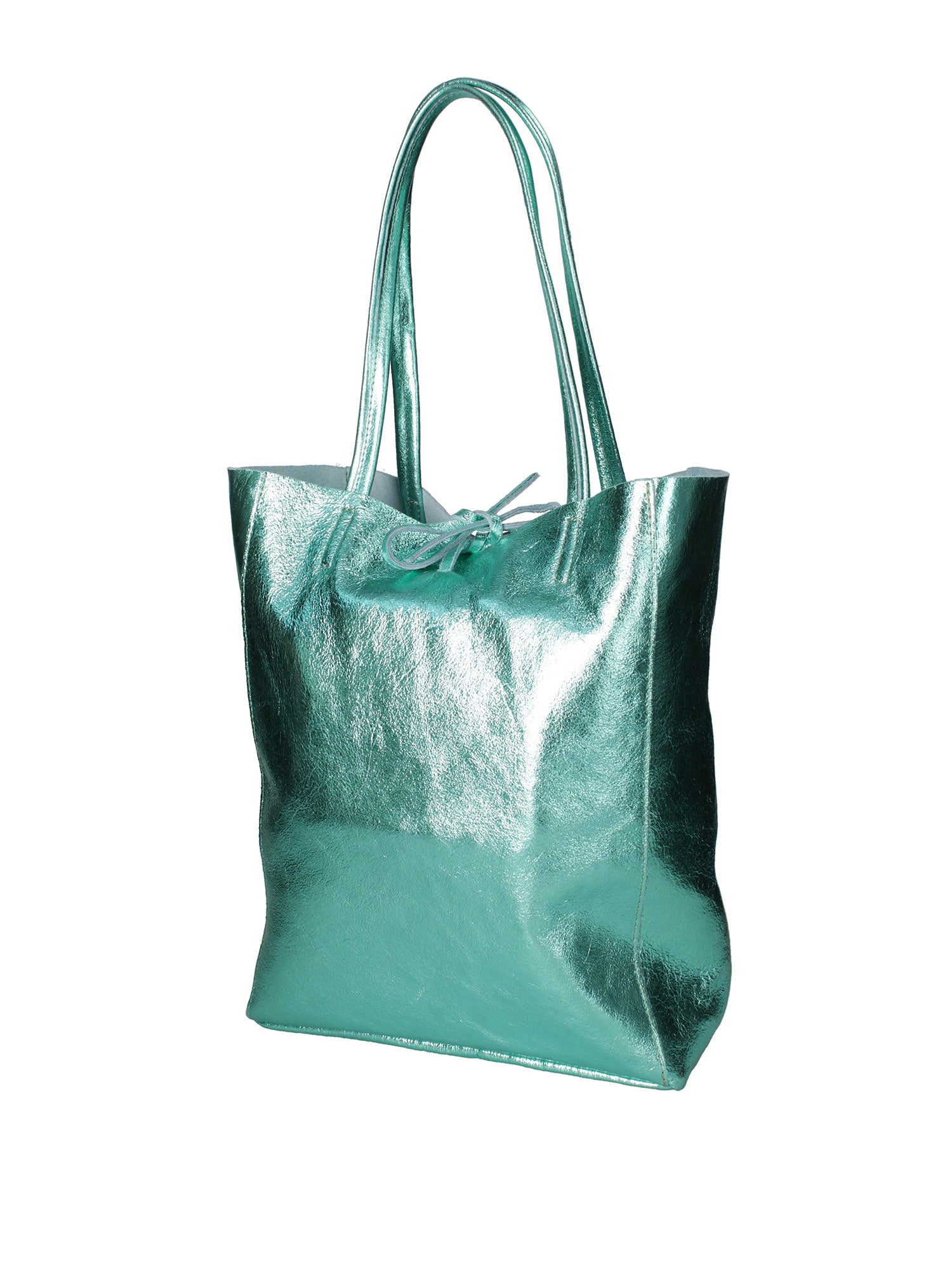 Íris Borsa a mano da donna Vera Pelle 07565-L037 TURCHESE Gave Lux