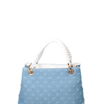 Borsa a mano da donna Vera pelle JR-W-1114JS-LIGHT JEANS-WHITE John Richmond