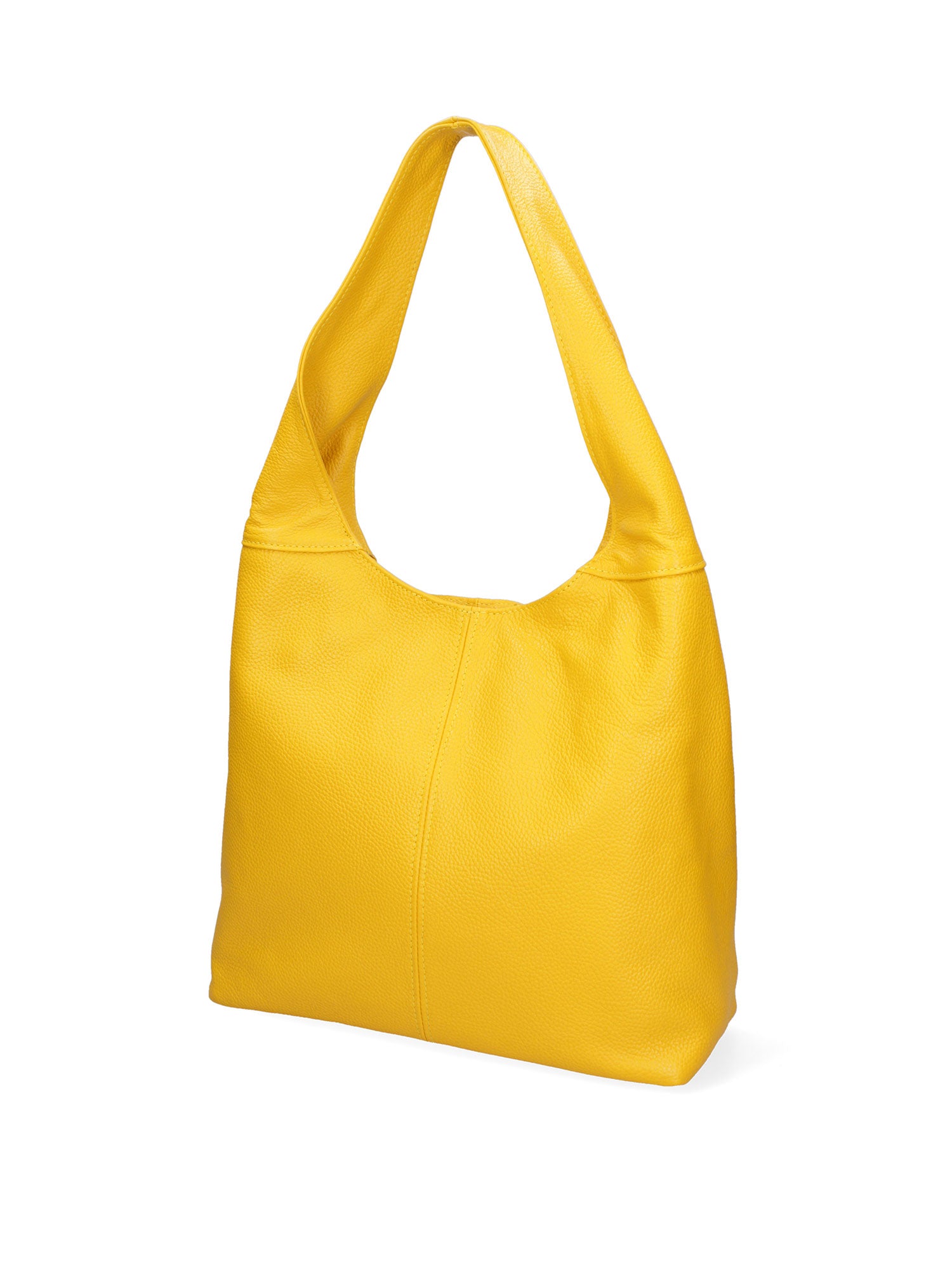 Aria Borsa a mano da donna 100% pelle 07029-D04 GIALLO Gave Lux