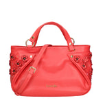 Iolara Lux Borsa a spalla da donna Vera pelle B17240-ROSSO Braccialini