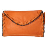 Liora 1330-CUOIO Pochette donna vera pelle Gave Lux