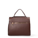 Borsa a mano da donna Ecopelle 635-1-CHOCOLATE Diana&co
