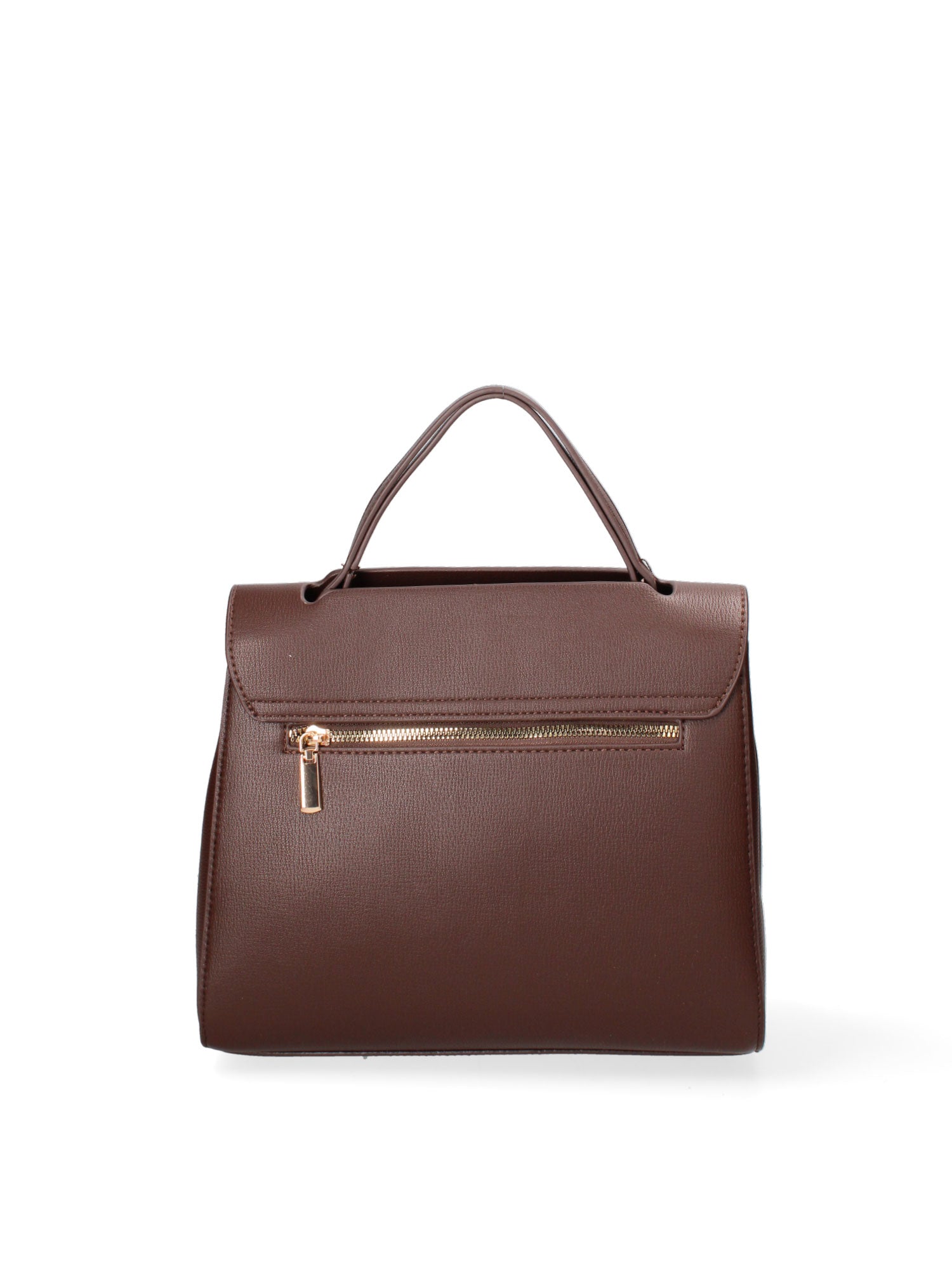 Borsa a mano da donna Ecopelle 635-1-CHOCOLATE Diana&co