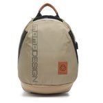 Zaino uomo in poliuretano Casual MO-02IC-BEIGE+CUOIO Momo Design