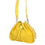 Ravello Borsa a spalla da donna Vera pelle 8977-GIALLO Gave Lux