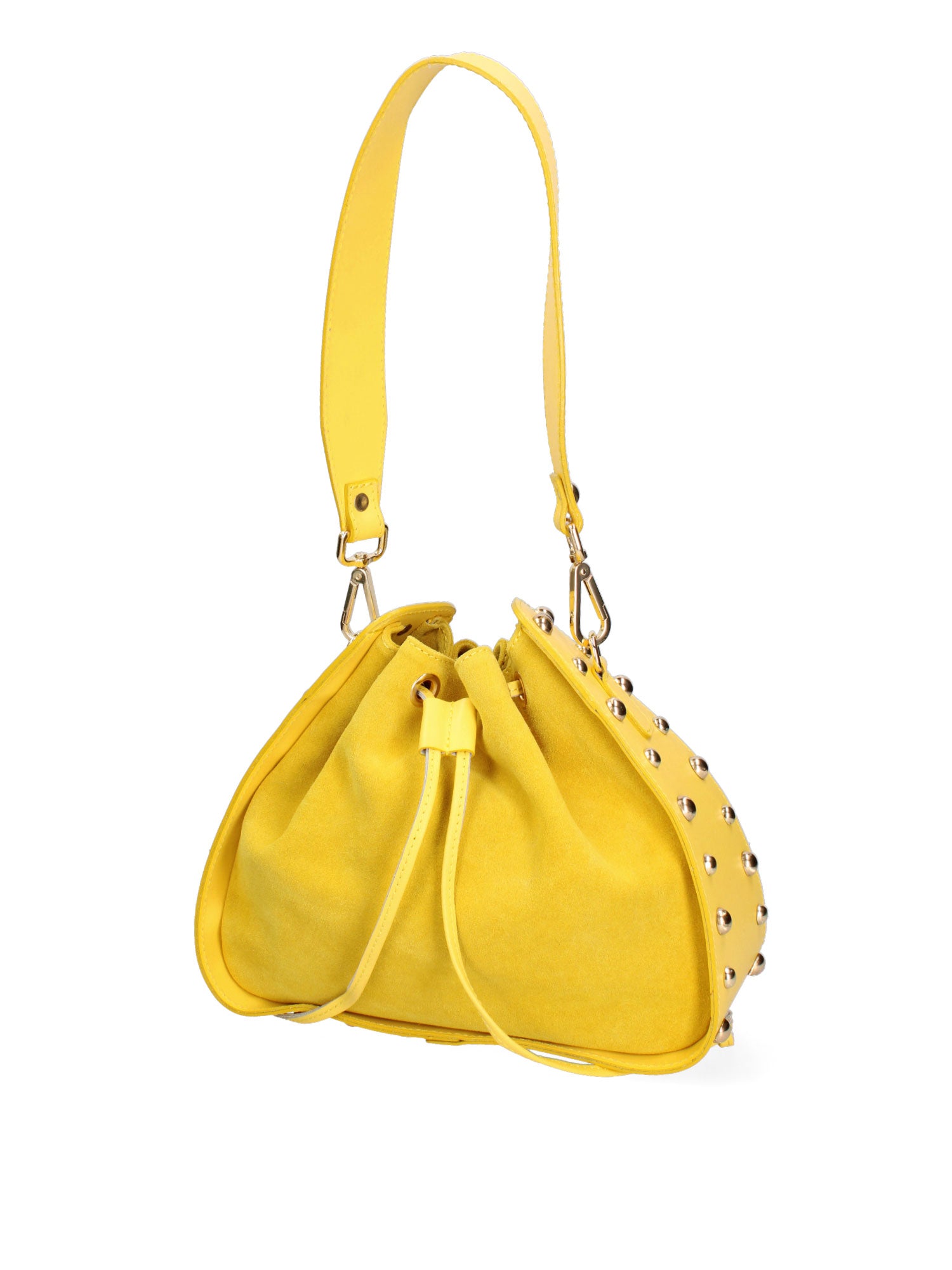 Ravello Borsa a spalla da donna Vera pelle 8977-GIALLO Gave Lux