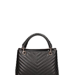 Borsa a mano da donna Vera pelle JR-W-1107SA-BLACK-SILVER John Richmond