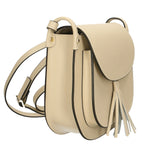 Penelope Borsa a tracolla da donna 100% pelle AD001-BEIGE Gave Lux