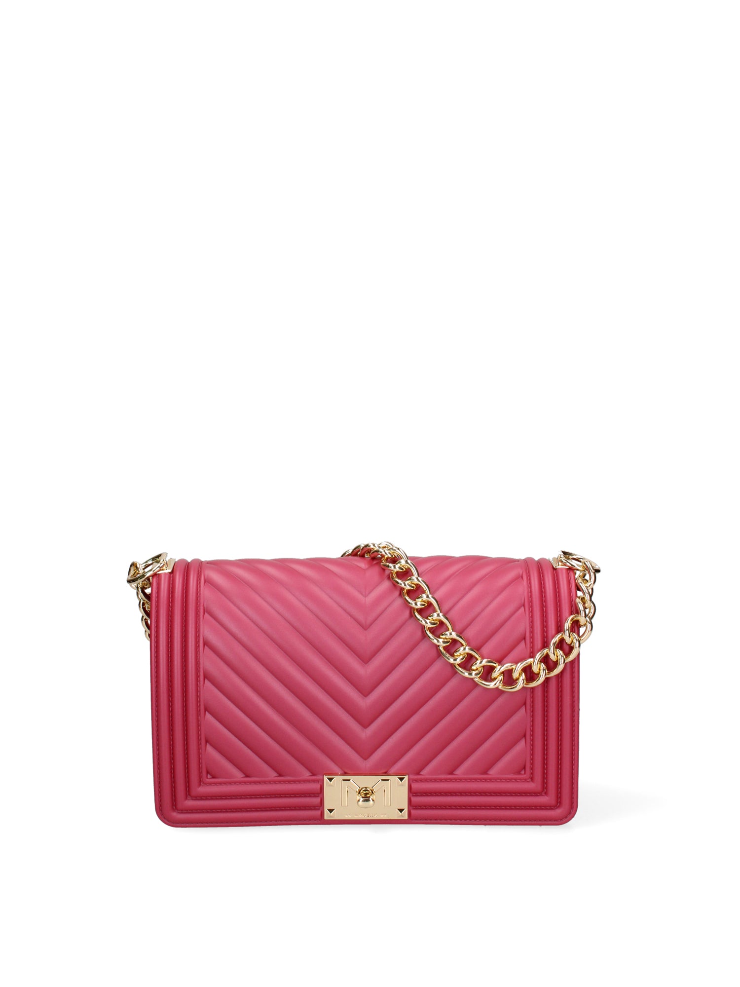 Borsa a mano da donna 100% Pvc FLAT-M 24-CHERRY - GOLD Marc Ellis