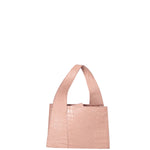 Borsa a mano da donna Vera pelle effetto cocco 07220-C68 ROSA Roberta Rossi