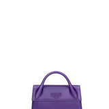 Borsa a mano da donna 100% gomma FLAT ARROW 24-VIOLET INDIGO-GOLD Marc Ellis