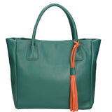 Verdiana Borsa a mano da donna Vera Pelle 06505-D91 PAVONE Gave Lux