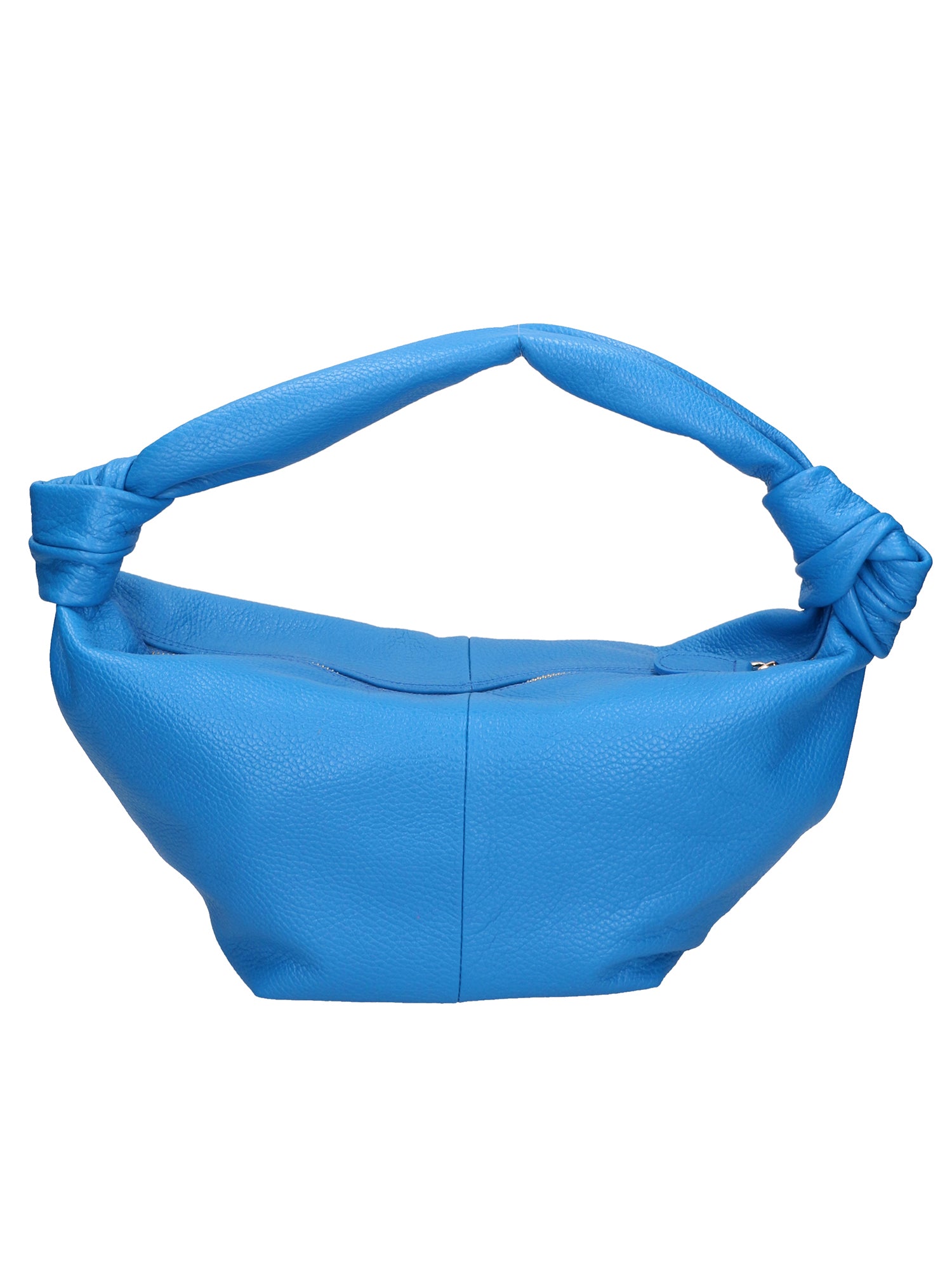 Lunaria Borsa a spalla da donna Vera pelle 06007-D222 BLU ASTER Gave Lux