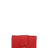 Portafoglio donna in vera pelle Casual RB2036-DLM-ROSSO Renato Balestra