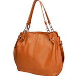 Ereba Borsa a mano da donna Made in Italy 100% pelle 3305-S44 CUOIO Gave Lux