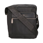 Borsa a tracolla uomo Pelle PU Vegan PCL3067-BLACK Northampton Polo Club