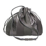 Nunzia Borsa a spalla da donna Vera pelle 576042-GRIGIO GREY Gave Lux