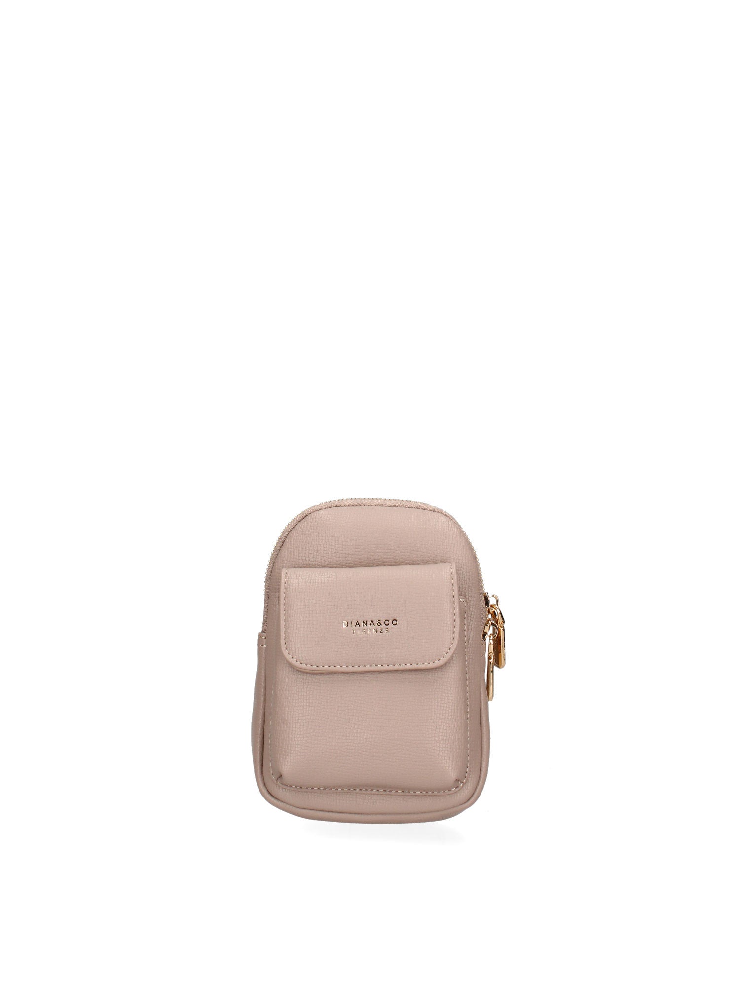 Borsa a tracolla donna Ecopelle e zip 601-1-MARBLE Diana&co