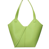 Borsa a mano da donna Vera pelle 07231-D12 VERDE Roberta Rossi