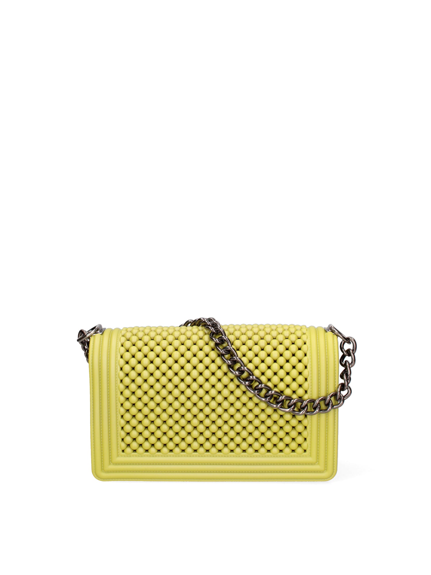 Borsa a mano da donna 100% Pvc FLAT-M-BALL 24-PYRATE GREEN - BRUSH CDF Marc Ellis