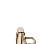 Borsa a tracolla da donna Vera pelle ruga JR-W-1155RU-BONE-GOLD John Richmond