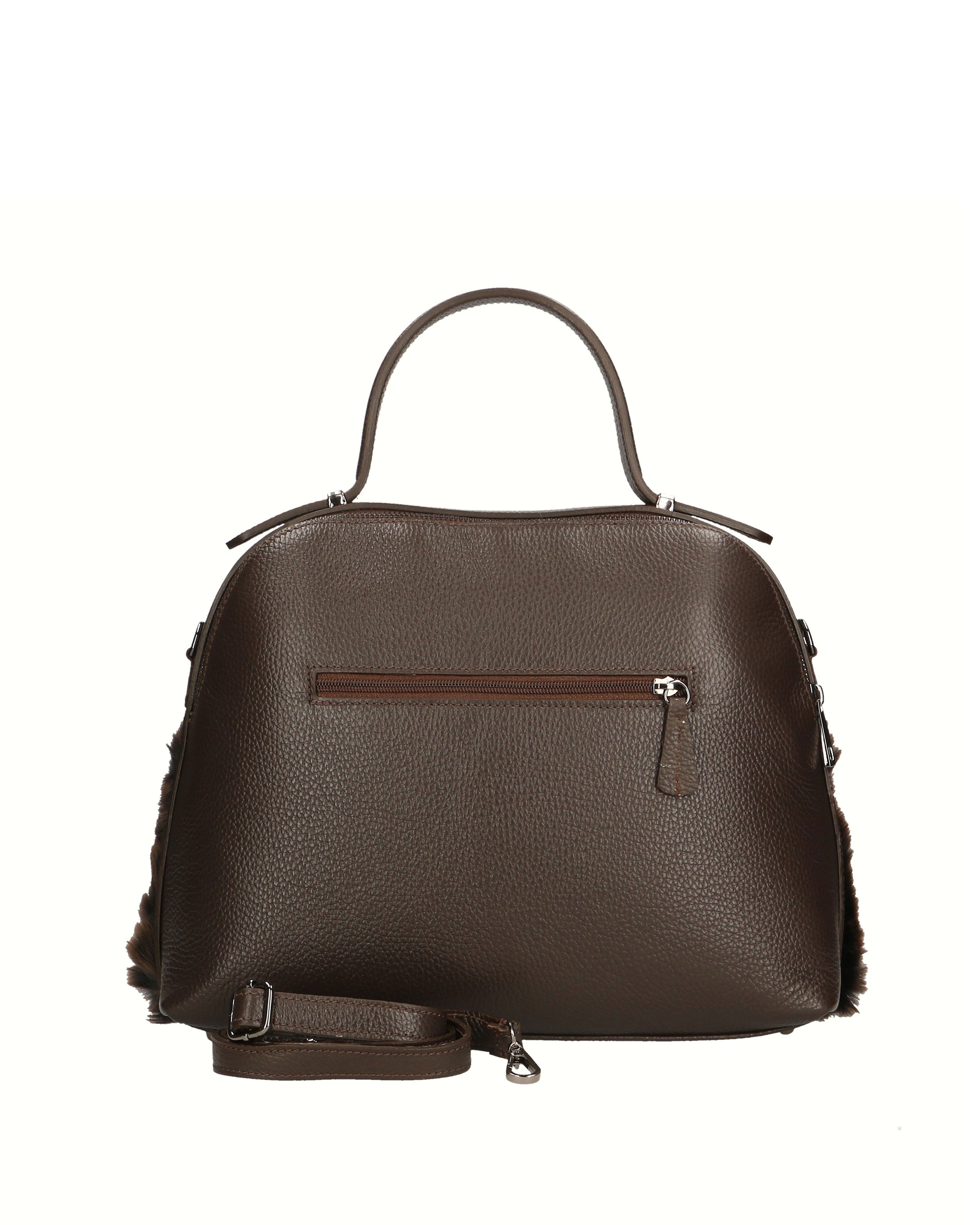 Aponia Borsa a mano da donna Vera pelle 8473-TMORO Gave Lux